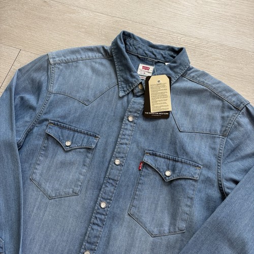 Camicia levi western denim - camicia, levi's