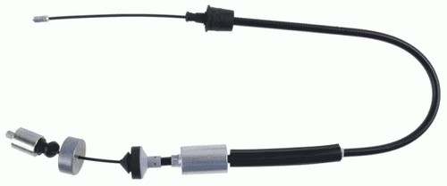 Cavo comando frizione sachs - cavo,,