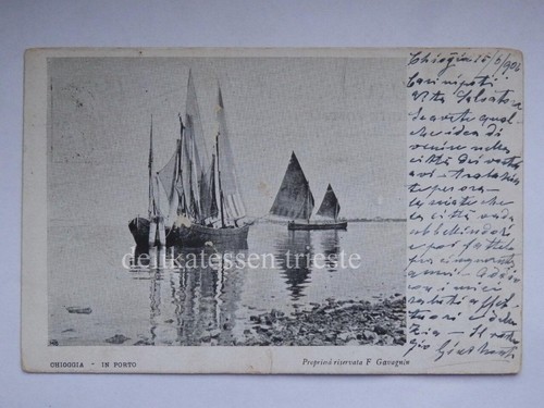 Chioggia barche vela pescatori - chioggia,