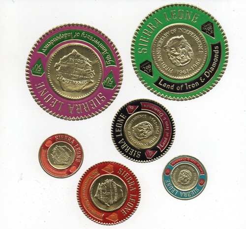 Sierra leone francobolli - 6,