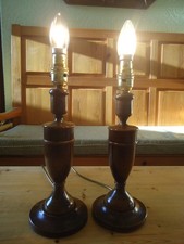 Pair of Vintage Antique Solid