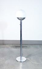 ⚜️ LAMPADA TERRA P428 DESIGN PIA GUIDETTI CRIPPA PER LUMI PIANTANA 1970S CROMATO