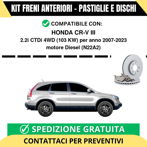 Kit freni anteriori - kit,
