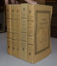 STORIA DEI FRANCESI – ediz. 1822 – Sismondi – Merovingi - Carlovingi -  5 volumi