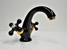 Lavabo Nero/Oro (24 Carati)