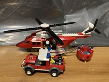 Lego City 7206 elicottero dei pompieri e jeep  Fire Helicopter Town 2010