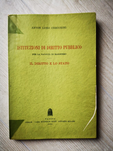 Istituzioni diritto - di,