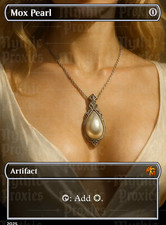 Mox Pearl Carta Playtest Proxy