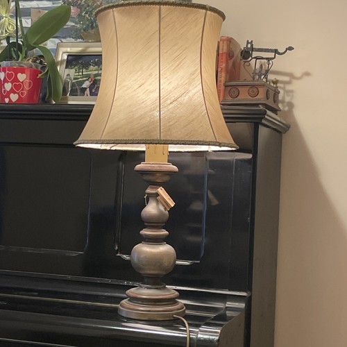 Lampada tavolo legno - lampada, in