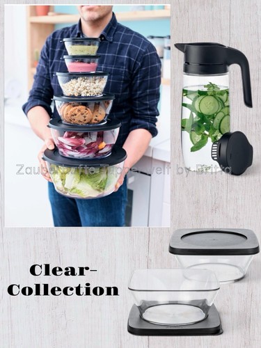 Tupperware clear collection - tupperware,