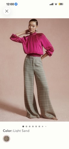 Pantalone maeve quadri gamba - pantalone,