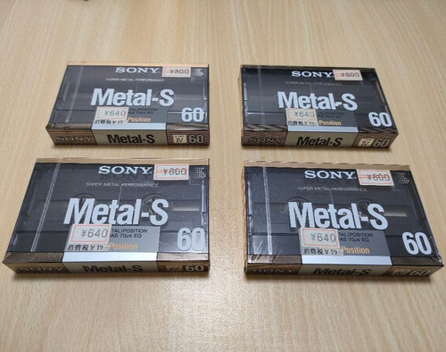 Sony metal audio cassette - sony,