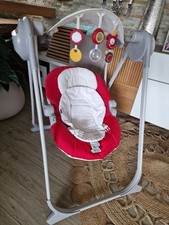Chicco Polly Swing Up Altalena per Neonato - ROSSO E BIANCO