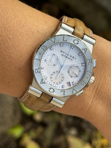 Bvlgari diagono watch - diagono, diamond
