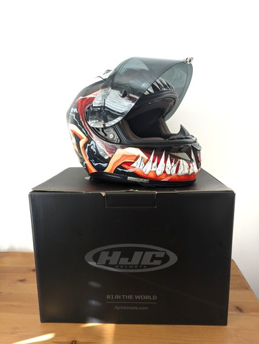 Casco moto hjc rhpa marvel - 12,