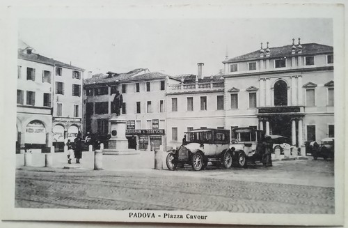 Cartolina padova automobile - cartolina,