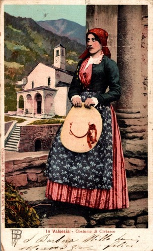 Vercelli valsesia costume - valsesia, di