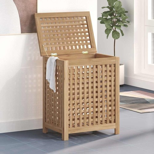 Cesto del bucato legno - bucato,
