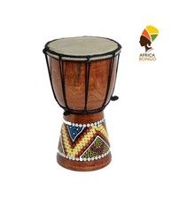 Bongo In Legno Decorativo