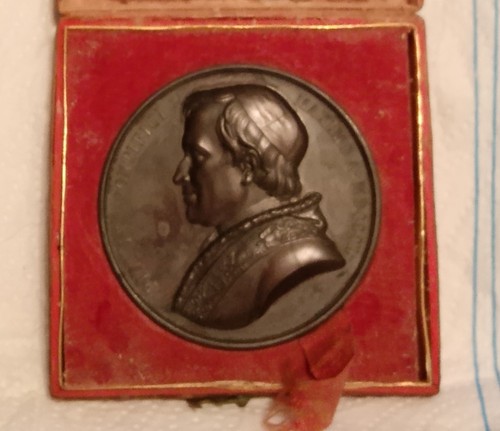 Pio medaglia 1850 rientro - medaglia,
