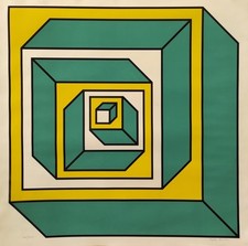 MASSIRONI MANFREDO (Padova, 1937 - Padova, 2011) EDIZIONI NIKOL ART serigrafia 1
