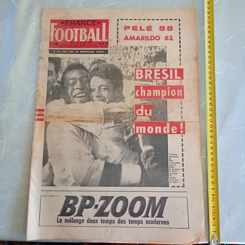Magazine vintage football - magazine,