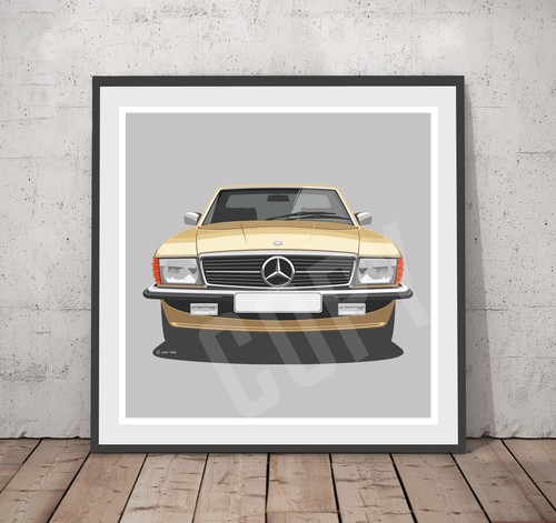 Stampa opera arte mercedes - d'arte,