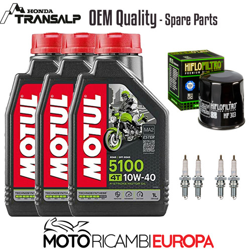 Kit tagliando motul 5100 honda - kit,