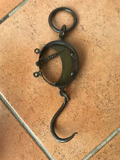 ANTICA RARA BILANCIA DA COLLEZIONE FERRO e OTTONE - Steelyard antique festa papà