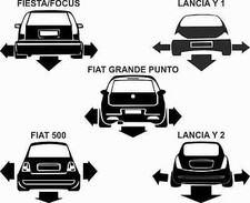 ADESIVI AUTO TUNING 500 PUNTO