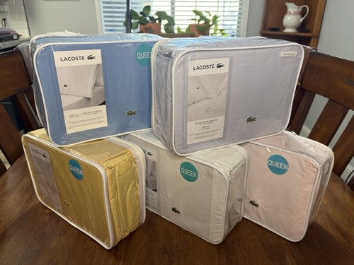 Nuovo set lenzuola lacoste - nuovo,