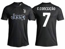 MAGLIA Calcio JUVENTUS UFFICIALE Personalizzata F.CONCEICAO 7  bimbo Adulto NERA