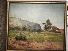 dipinto antico olio su tavola