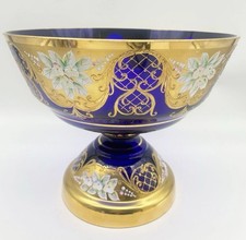 Fruttiera vintage in cristallo