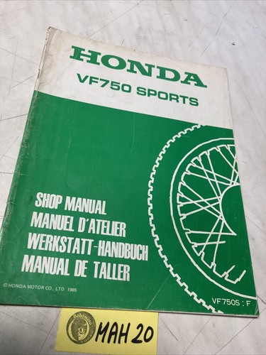 Honda vf750s 1985 750 - f, vfs