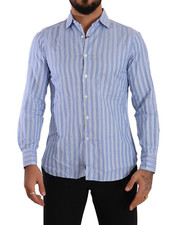 Abito camicia J.W.SAX blu a