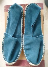 Espadrillas United Colors of Benetton Verde smeraldo paglia n 40 come nuove