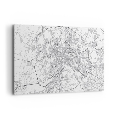Quadro tela 120x80cm città - quadro, su