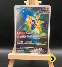 POKEMON - IRON MOTH ILLUSTRATION RARE 187/182 - Paradox Rift - ENG - COND. NM