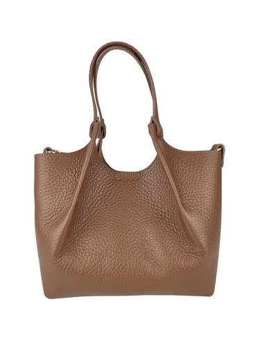 Borsa spalla pelle - in,