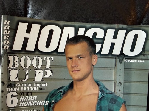 Honcho magazine vintage - honcho, 10/98
