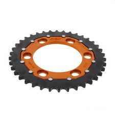 Kettenrad Alu orange 38-Zähne 525-Teilung für KTM RC8 1190 R Track Bj. 2011-2013