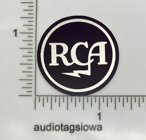 Logo distintivo rca tondo nero - tondo,