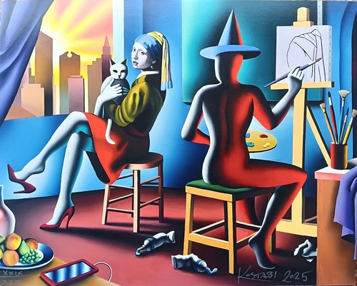 Mark kostabi fine art - mark,