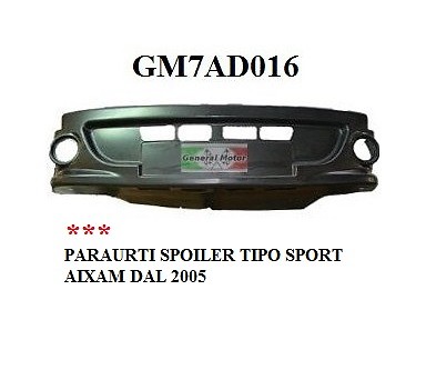 Paraurti anteriore - (spoiler),