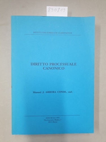 Diritto processuale canonico - ,