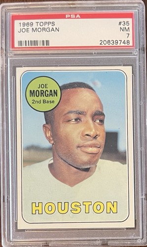 1969 topps joe - #35, psa