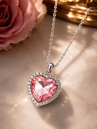 Collana con ciondolo cuore