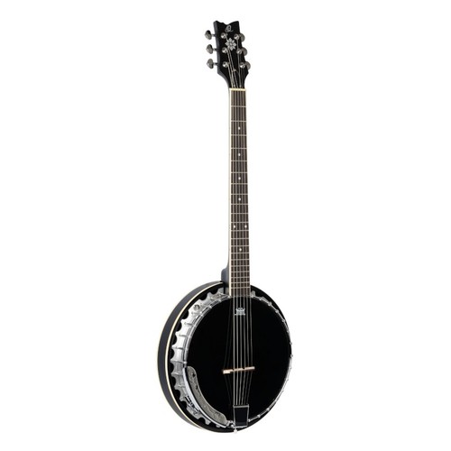 Ortega obj350 sbk banjo - obj350/6-sbk,