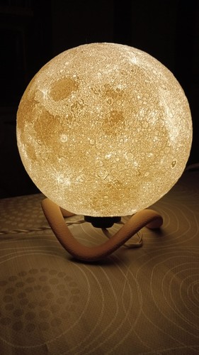 Lampada tavolo design luna - da,